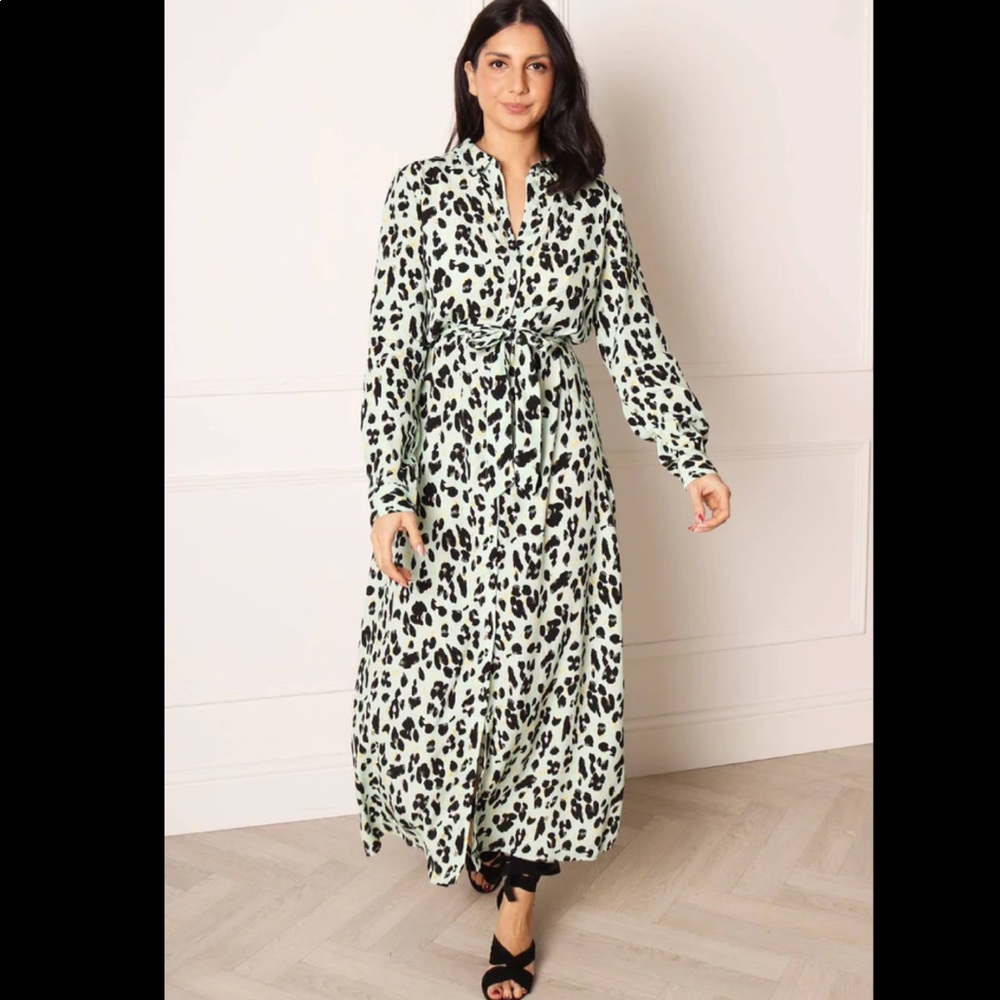 VILA Leopard Print Dress